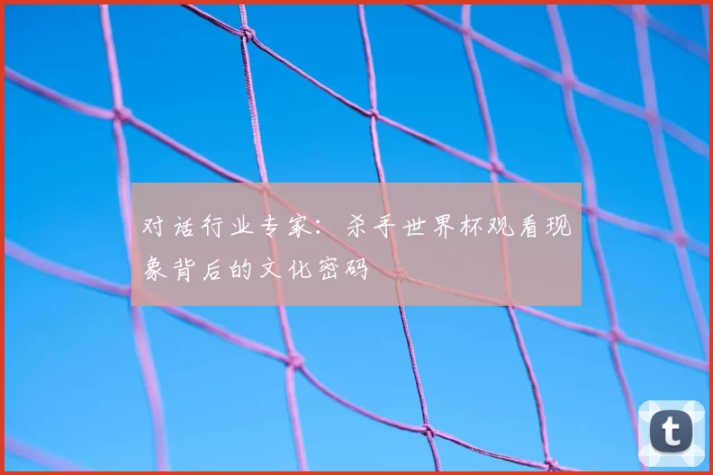 对话行业专家：杀手世界杯观看现象背后的文化密码